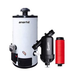 Paquete Calentador Dep Enerhit 40L Gas Nat Gratis Filtro Lavable