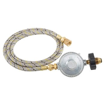 Kit Instalación Cilindro Gas con Regulador, 2m y Conexiones
