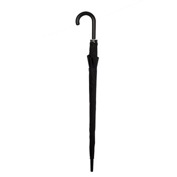 Paraguas portátil para lluvia Delux negro incluye funda