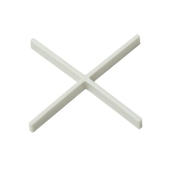 Separador Para Piso Reptools 1MM Tipo Cruceta Bolsa de 300 Pieza