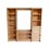Paquete Closet Pino Cajonera Entrepañera 1.80 mts