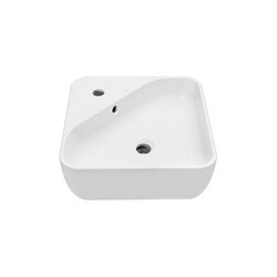 Lavabo de Sobreponer de 1 Perforación con Rebosadero Helvex Anni