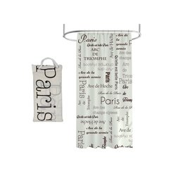 Cortina Para Baño 180x180 cm Poliéster Niza Euroshowers