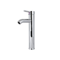 Llave Mezcladora Alta Para Lavabo Rugo Maneral Palanca 24MTL