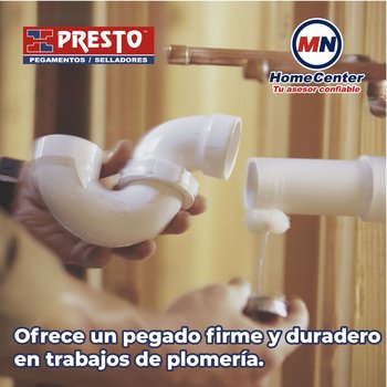 Pegamento PVC Presto 60 ml 1/16 l