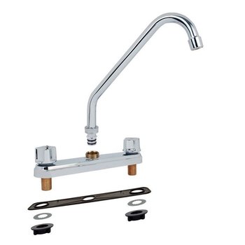 Mezcladora Rugo Fregadero Maneral Abs Cromo