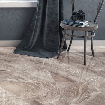 Piso Corintia Light Gray Daltile 60.5x60.5 cm