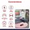 Ventilador Anslee LP Plata mate 46 pulg Hunter