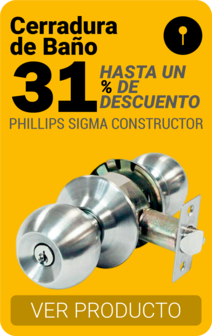 Cerradura Baño Phillips Sigma Constructor