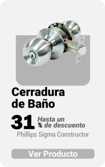Cerradura Baño Phillips Sigma Constructor