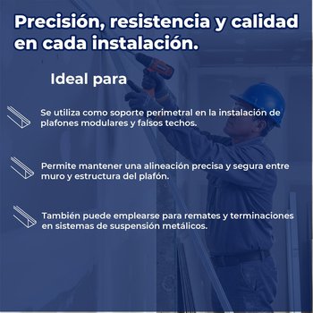 Angulo Perimetral Prelude 15/16X3.66M