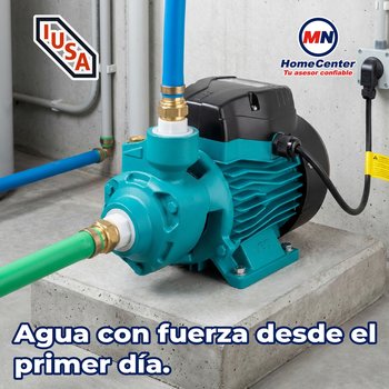 Bomba periférica 1 HP antibloqueo alt max 75 mtrs 127 V