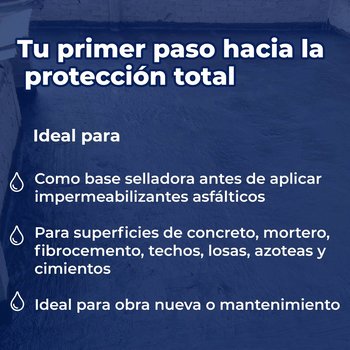 Primario Asfáltico Base Solvente Protexa Aquaprimer 19 l