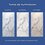 Piso Blanco Aurora Daltile Rectificado 61X122 1.5M2 ZA62R