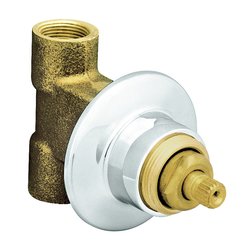 Válvulas Empotrar Regadera Roscar Cromo E-60