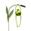 Estaca decorativa solar p/jardín Variedad de figuras rana 1.21 M