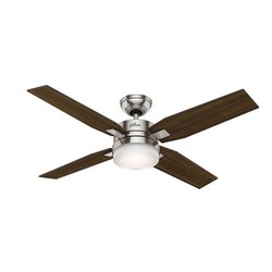 Ventilador Mercado 50 pulg Niquel Hunter
