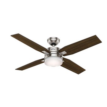Ventilador Mercado 50 pulg Niquel Hunter