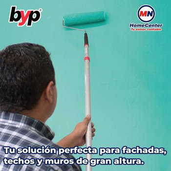 Extensión para Rodillo Aluminio 1.50 Extendible a 3 Metros Byp