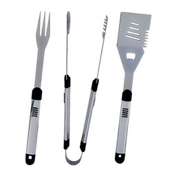 Juego 3 Piezas Inoxidables Para Asador Omaha Grills