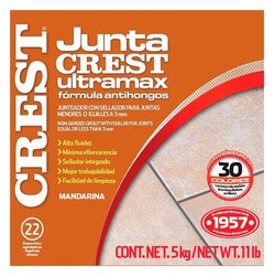 Boquilla sin arena 5 kg Crest color mandarina