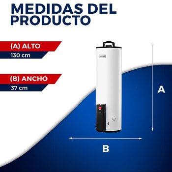 Calentador Depósito Trad Maximus 72 L Gas LP