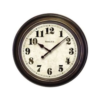 Reloj Pared Redondo 61cm Color Cafe