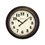 Reloj Pared Redondo 61cm Color Cafe