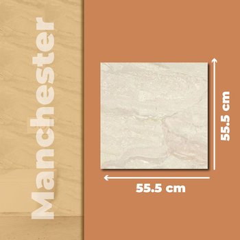 Piso Manchester Gris Vitromex 55.5 x 55.5 cm