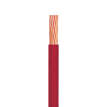 Cable Eléctrico Rojo 100 M Cal 8 THW-LS