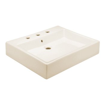 Lavabo de Sobreponer Marfil LV Lucerna3