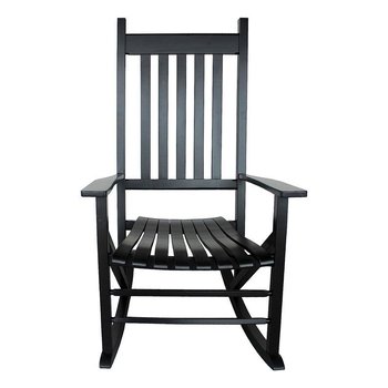Silla Mecedora Madera Negro