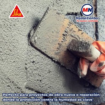 Impermeabilizante Integral líquido para morteros Sika 1 PET 5 L