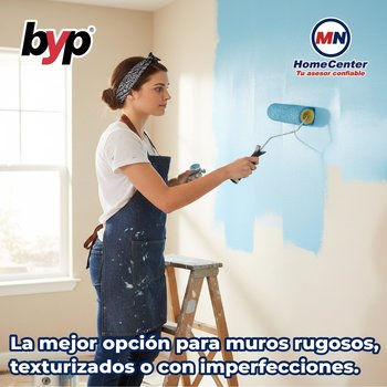 Rodillo de uso profesional para superficies rugosas BYP 1¼ pulg