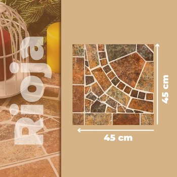 Piso Rioja Multicolor Daltile 45x45 cm