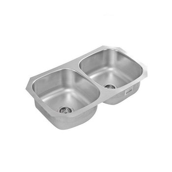 Fregadero CS110 marca Eb Técnica 84 x 48 cm 2 Tinas