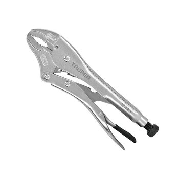 Pinza de presión 7" Pulgadas Mordaza Curva Truper