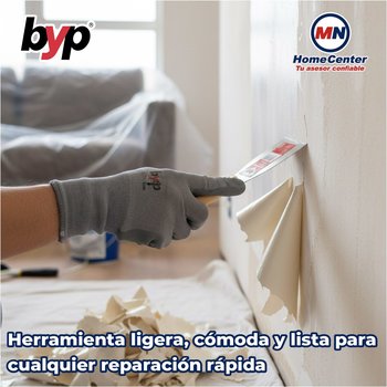 Espátula Flexible Byp Mango Madera 3 pulg