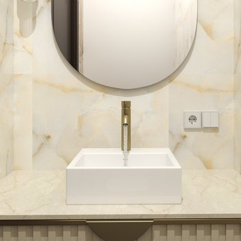 Lavabo sobreponer Sena blanco Foncer