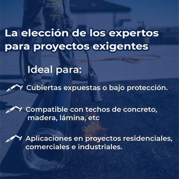 Imper Prefabricado SBS Novaroll 4.00 mm Fibra Poliéster Bl