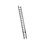 Escalera Extensión Cuprum Aluminio 28 Peldaños