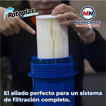 Cartucho Rotoplas Polipropileno Filtro Jumbo 25 cm