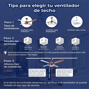 Ventilador De Techo Industrial Hunter Níquel Cepillado 56"