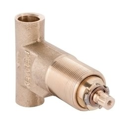 Valvula Empotrar Helvex Soldables sin Chapetón Latón E-61-AQ