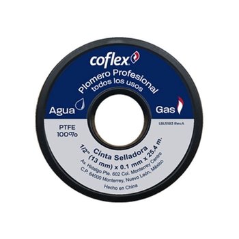 Cinta Teflón 1/2X24.5 Coflex