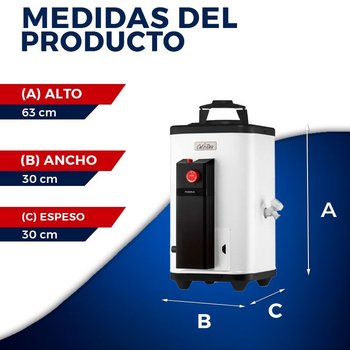 Calentador Rápida Recuperación Calorex Gas LP 9 L