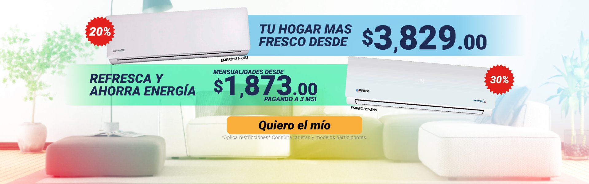 VENTA DE MINISPLITS A MESES SIN INTERESES