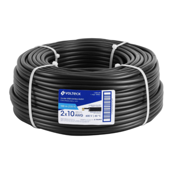 Cable Uso Extra Rudo 2 x 10 AWG