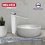 Llave Monomando Para lavabo Alto Sin Contra Potenza Cromo Helvex