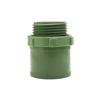 Conector conduit pvc verde pesado 32 mm 1 1/4"